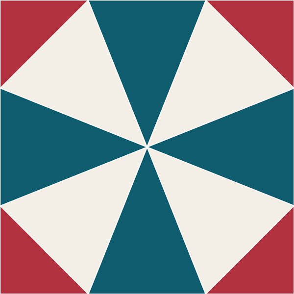 Kaleidoscope block