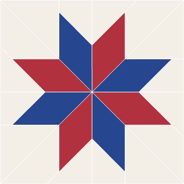 LeMoyne Star block