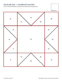 Page 3 of the Stars Quilt Block Bundle PDF