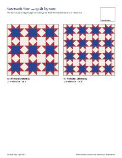 Page 5 of the Stars Quilt Block Bundle PDF