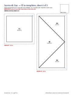 Page 9 of the Stars Quilt Block Bundle PDF