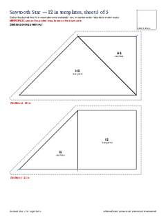 Page 10 of the Stars Quilt Block Bundle PDF