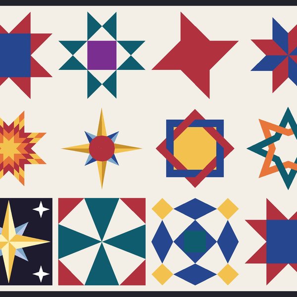 Stars Quilt Block Bundle