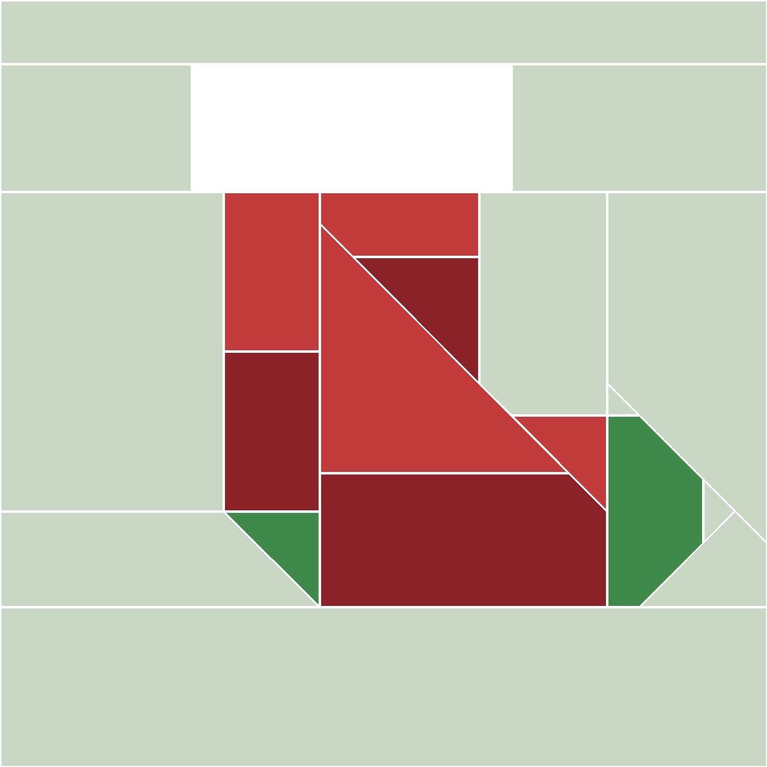 Classic Cuffed Stocking Quilt Block Pattern, Advanced cut