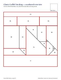 Page 3 of the Classic Cuffed Stocking Quilt Block Pattern PDF