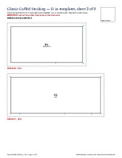 Page 14 of the Classic Cuffed Stocking Quilt Block Pattern PDF