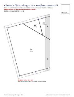 Page 17 of the Classic Cuffed Stocking Quilt Block Pattern PDF