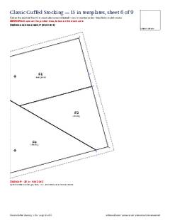 Page 18 of the Classic Cuffed Stocking Quilt Block Pattern PDF
