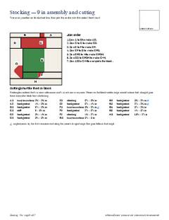 Page 9 of the Stocking Quilt Block Pattern PDF