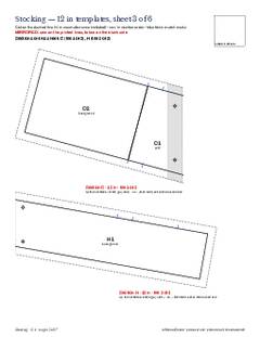 Page 12 of the Stocking Quilt Block Pattern PDF