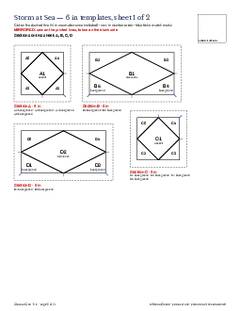 Page 6 of the Storm at Sea Quilt Block Pattern PDF