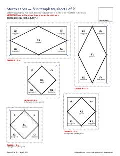 Page 9 of the Storm at Sea Quilt Block Pattern PDF