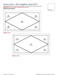 Page 13 of the Storm at Sea Quilt Block Pattern PDF