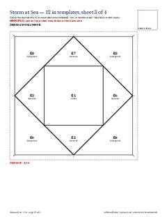 Page 19 of the Storm at Sea Quilt Block Pattern PDF