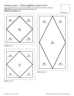 Page 20 of the Storm at Sea Quilt Block Pattern PDF
