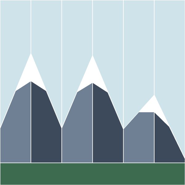 Mountains block