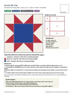 Page 1 of the Traditional Quilt Block Bundle PDF