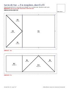 Page 7 of the Traditional Quilt Block Bundle PDF