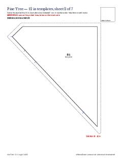 Page 12 of the Pine Tree Quilt Block Pattern PDF