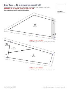 Page 13 of the Pine Tree Quilt Block Pattern PDF
