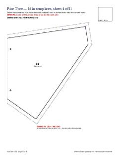 Page 22 of the Pine Tree Quilt Block Pattern PDF
