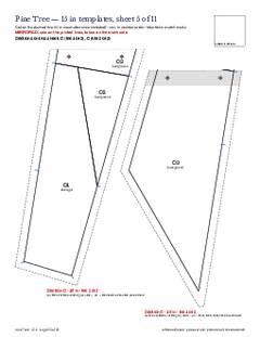 Page 23 of the Pine Tree Quilt Block Pattern PDF