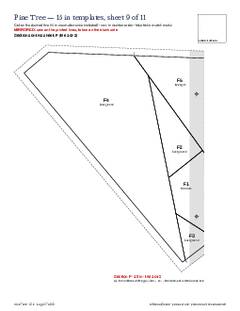 Page 27 of the Pine Tree Quilt Block Pattern PDF