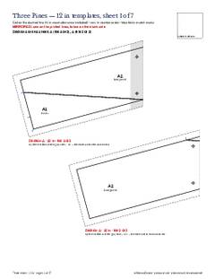 Page 11 of the Three Pines Quilt Block Pattern PDF