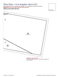 Page 22 of the Three Pines Quilt Block Pattern PDF