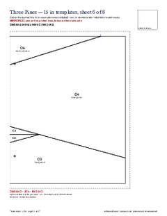 Page 24 of the Three Pines Quilt Block Pattern PDF