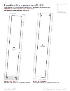 Page 30 of the Trick or Treat Table Runner Pattern PDF