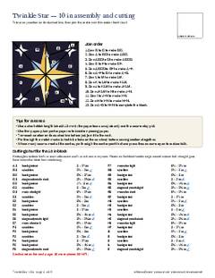 Page 11 of the Twinkle Star Quilt Block Pattern PDF