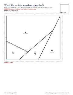 Page 10 of the Witch Hat Quilt Block Pattern PDF