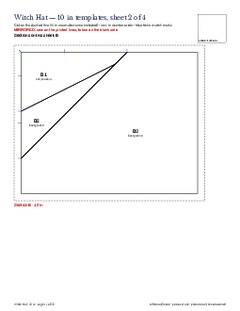 Page 11 of the Witch Hat Quilt Block Pattern PDF