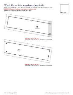 Page 13 of the Witch Hat Quilt Block Pattern PDF