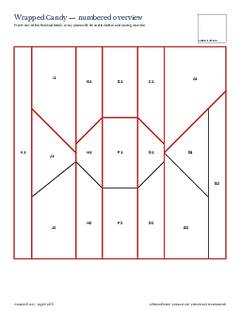 Page 3 of the Wrapped Candy Quilt Block Pattern PDF