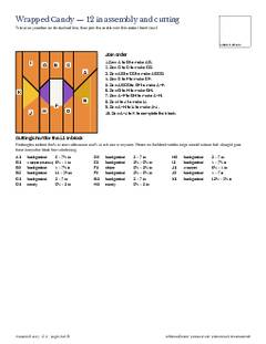 Page 18 of the Wrapped Candy Quilt Block Pattern PDF