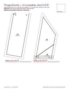 Page 27 of the Wrapped Candy Quilt Block Pattern PDF