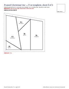 Page 8 of the Framed Christmas Star Quilt Block Pattern PDF