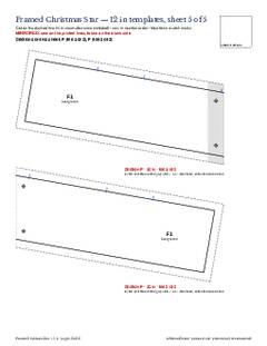 Page 15 of the Framed Christmas Star Quilt Block Pattern PDF