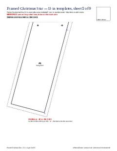 Page 18 of the Framed Christmas Star Quilt Block Pattern PDF