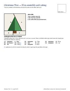 Page 20 of the Christmas Tree Quilt Block Pattern PDF