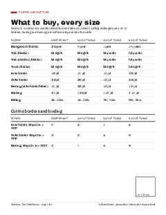 Page 2 of the Christmas Tree Table Runner Pattern PDF