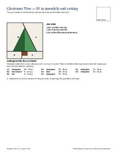 Page 17 of the Christmas Tree Table Runner Pattern PDF