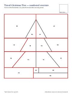 Page 3 of the Tiered Christmas Tree Quilt Block Pattern PDF