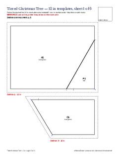 Page 15 of the Tiered Christmas Tree Quilt Block Pattern PDF