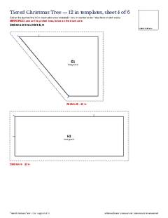 Page 18 of the Tiered Christmas Tree Quilt Block Pattern PDF