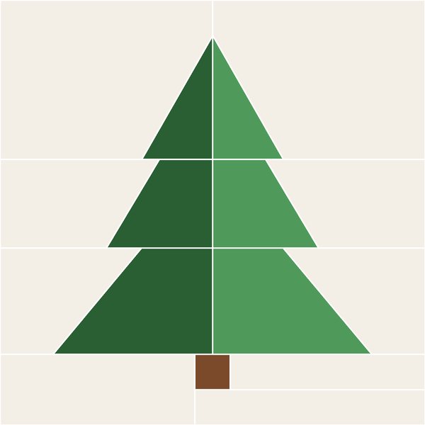Tiered Christmas Tree